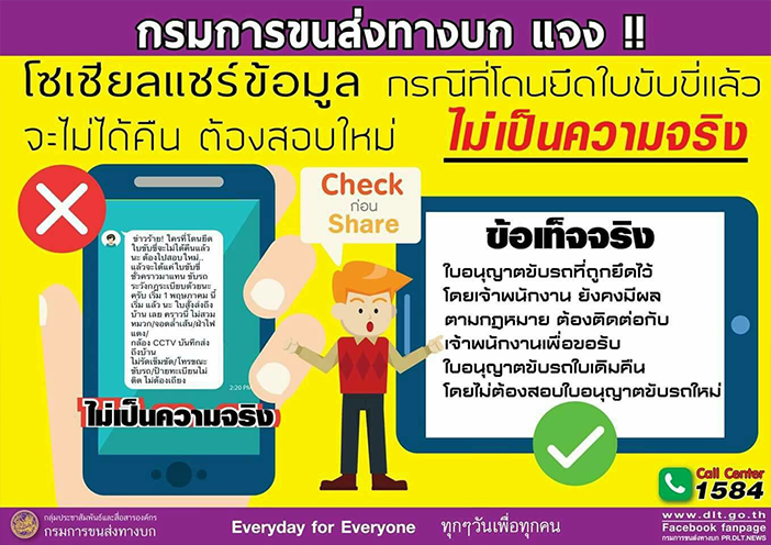 โดนยึดใบขับขี่
