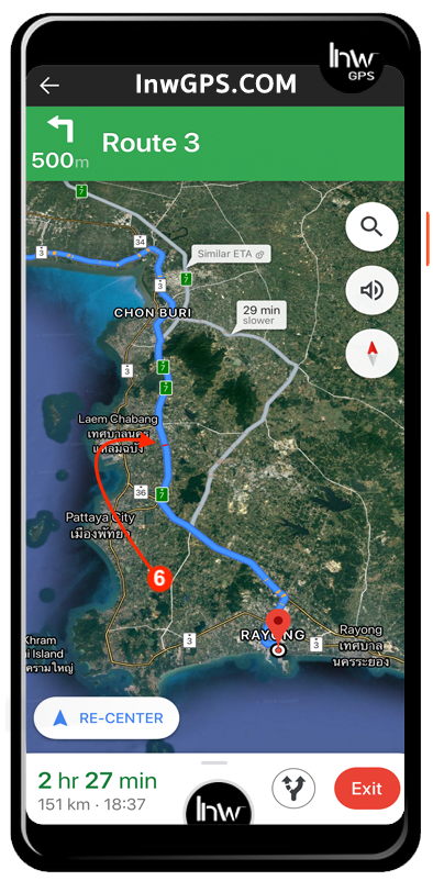 Gps tracking ใช้แผนที่ GOOGLE 3